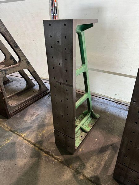 12&quot; WIDE X 60&quot; TALL X 36&quot; DEEP ANGLE PLATE SET. STOCK # 0364824