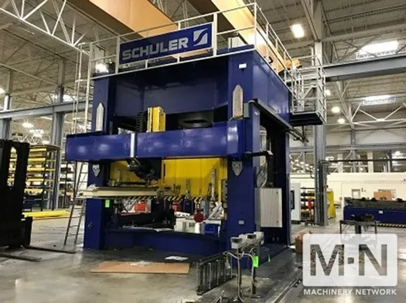 730 TON SCHULER MODEL BH-630-3.8 X 2.3 HYDRAULIC PRESS MFG 2007