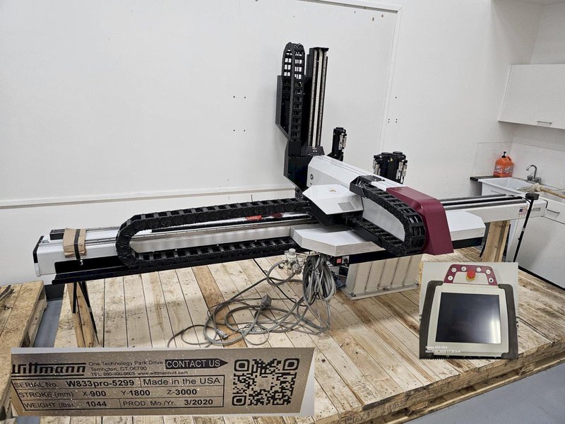 Wittman Used W833 Pro Servo Robot, 300 ton+, yr. 2020 - (5) Available