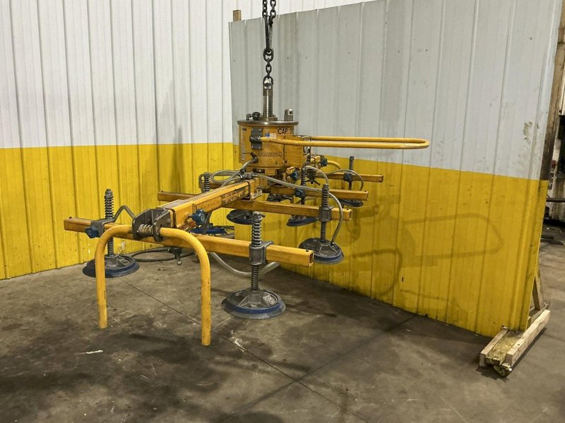 2,000 LBS ANVER MODEL #VLS-07 SELF CONTAINED ELECTRIC POWERED VACUUM SHEET LIFTER: YOBRO #25322