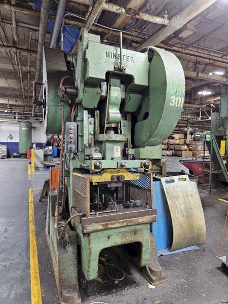 75 TON MINSTER MODEL 7 BACK GEARED OBI PRESS. STOCK # 1218925.