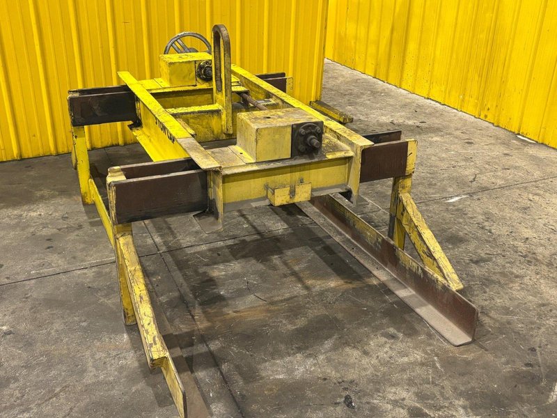 10,000 LBS x 24&quot; TO 80&quot; WIDE CALDWELL MODEL MODEL #TSL-10-72-24-16 CRANE SHEET LIFTER 2005: YOBRO #24529