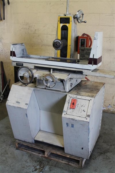 6' X 18' HARIG MODEL SUPER 618 HORIZONTAL SURFACE GRINDER: STOCK #62918