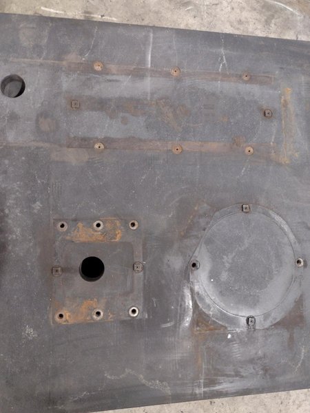 48&quot; X 48&quot; X 8&quot; TIMKEN BEARING GRANITE TABLE: STOCK #22835