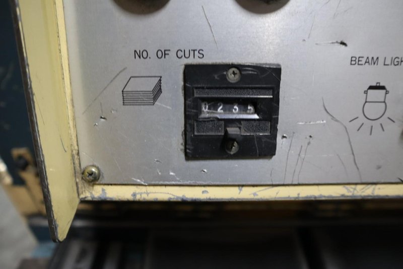 Amada S-2532 8&#039;x11 Gauge Hydraulic Shear, Front Operated Power Backgauge, Squaring Arm- Auction Item