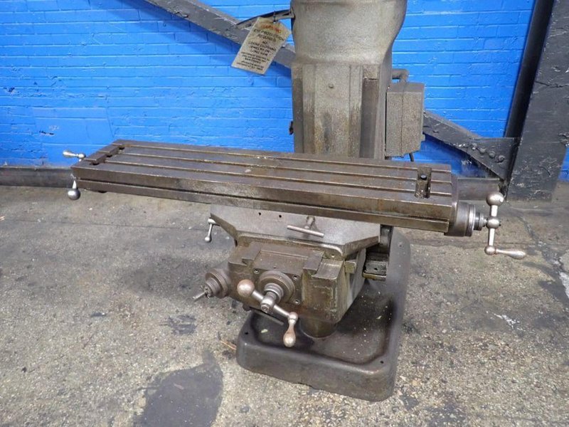 BRIDGEPORT 42" X 9" VERTICAL MILL  -  115814