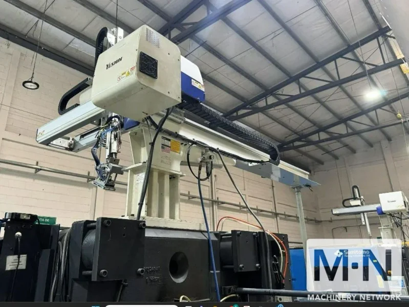 605 TON 61 OZ OR 32.7 OZ . SUMITOMO MODEL CL7000-C3200 ELECTRIC INJECTION MOLDING MACHINE MFG 2016/2015 (2) AVAILABLE