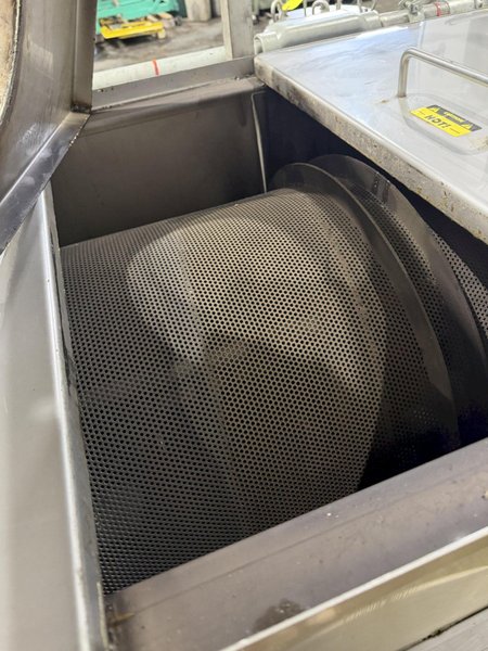 2018 JENFAB STAINLESS MODEL #LJ 19" ROTARY DRUM WASH / RINSE / DRAY PARTS WASHER SYSTEM: YOBRO #24681