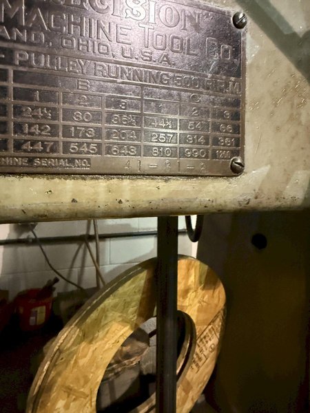 LUCAS BORING MILL. STOCK # 0546826