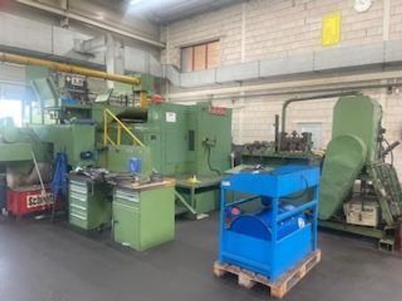 SAKAMURA #BPF-540, 6-STATION 5-DIE PARTS FORMER w/UNIVERSAL TRANSFER