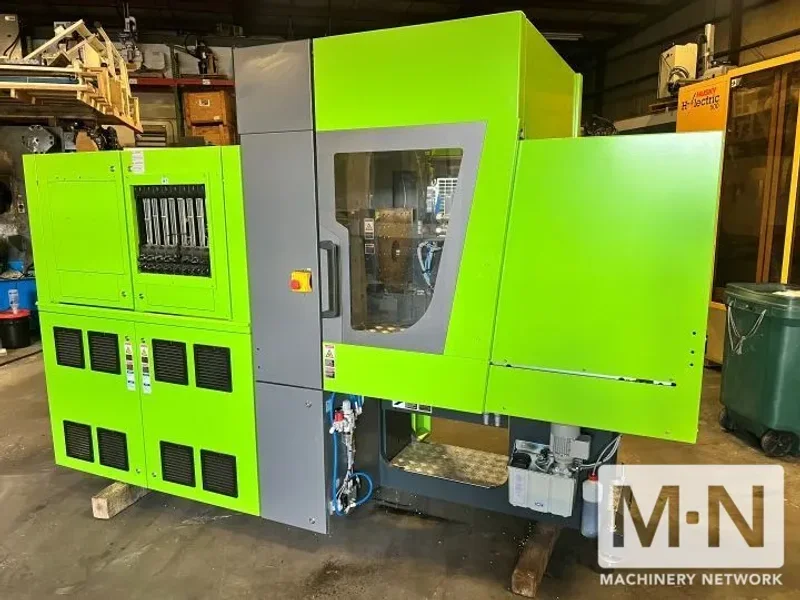 35 TON .80 OZ ENGEL MODEL 50/35 TIEBARLESS INJECTION MOLDING MACHINE MFG 2022