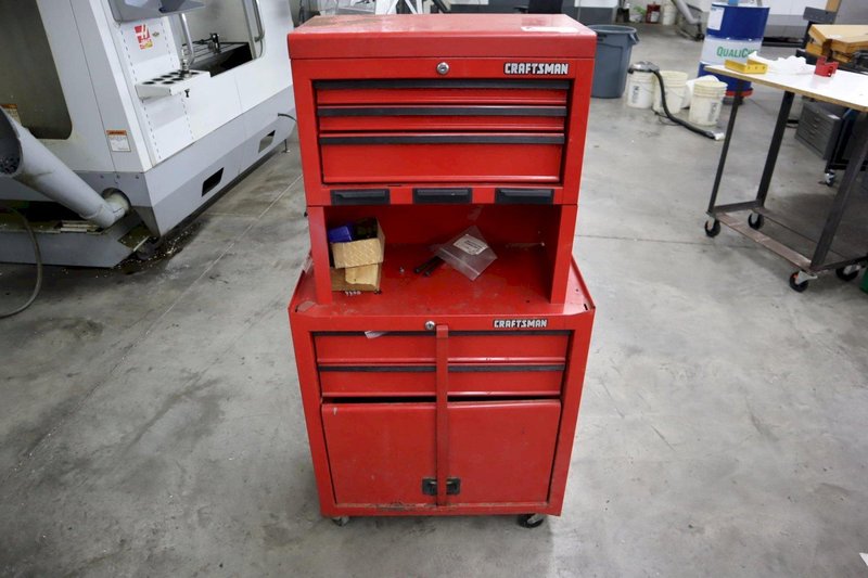 Craftsman Rolling Tool Chest with Upper, Middle and Bottom Boxes and Assorted Contents- Auction Item