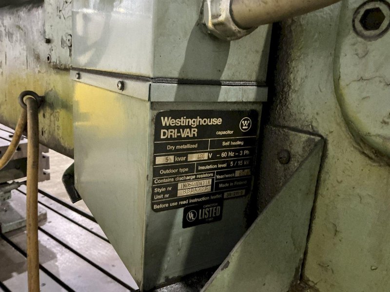 8' X 19" CINCINNATI BICKFORD RADIAL DRILL: STOCK #18554