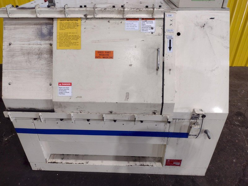SINTOBRATOR MODEL #EC-2-P-008 CAROUSEL TYPE TUMBLING FINISHER: STOCK #18784