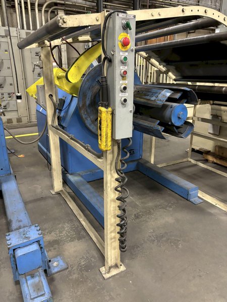 CTL Line: 48″ x 10,000 LB GARY &amp; WYSONG CUT-TO-LENGTH LINE W/ DUAL AMERICAN UNCOILERS