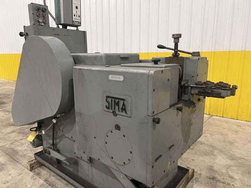 7 GAUGE WIRE (.188&quot;) SIMA MODEL #P4 DOUBLE-BLOW COLD HEADER MACHINE: STOCK #22266