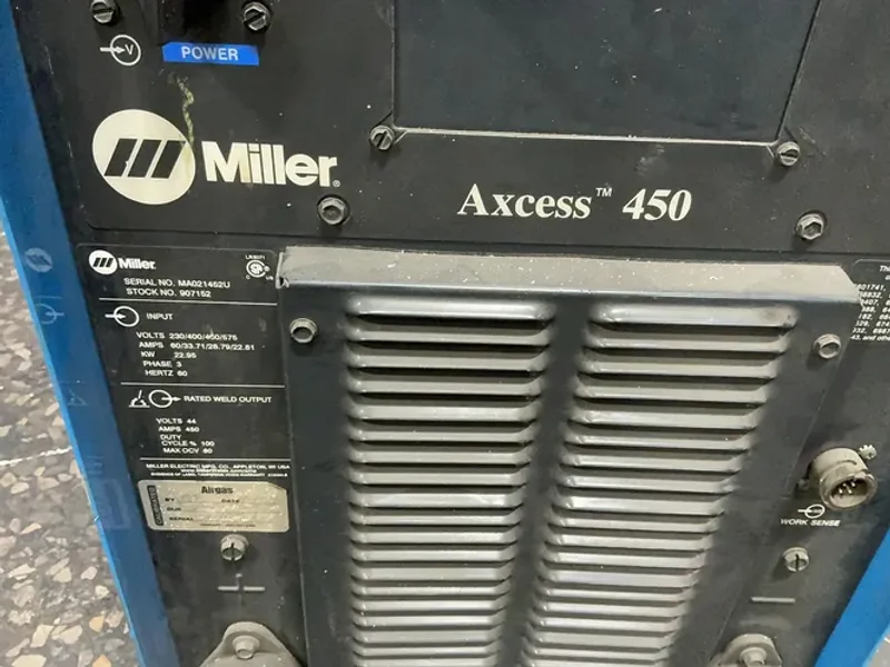 Miller  450 A  Welder  - Axcess 450