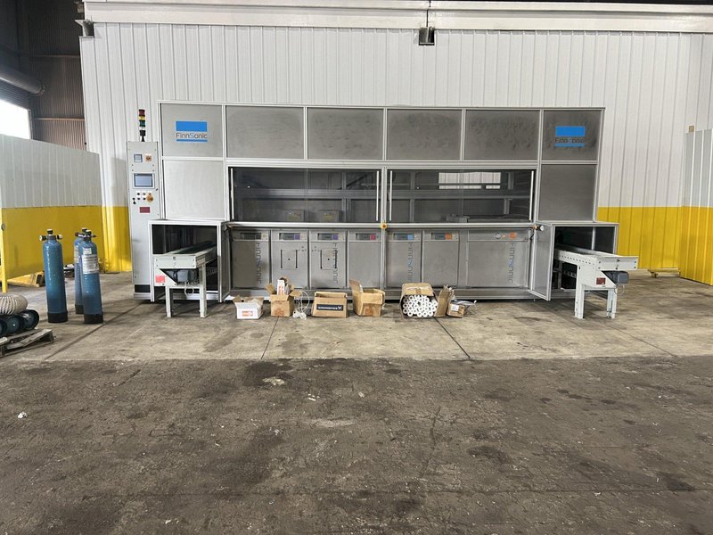 2018 FINNSONIC VERSA GENIUS+ 50/IV HD VD TD35 AUTOMATIC 5-STAGE ULTRASONIC PARTS CLEANER: STOCK #15592