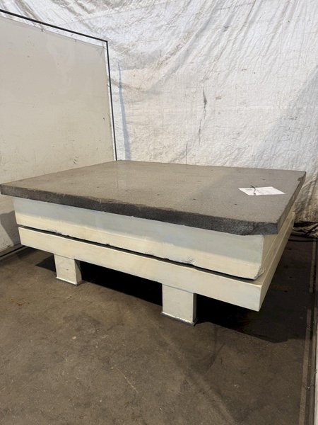 72" X 96" X 16" GRANITE SURFACE PLATE W/ STAND. STOCK #1215625