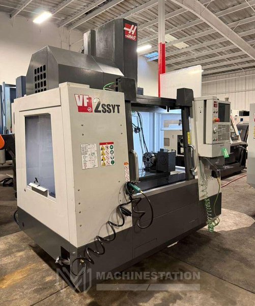 Haas VF-2SSYT CNC Vertical Machining Center – 2019 4th Axis Mill