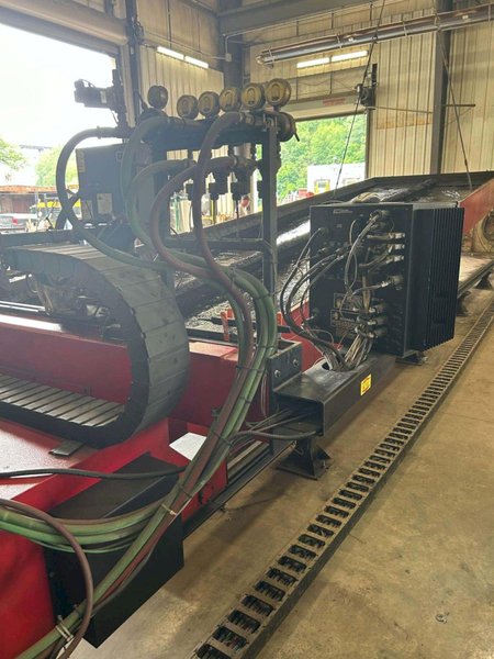 10′ x 40′ Cutting Systems Inc. CNC Plasma Table Burny Phantom HPR 260 XD, 2008
