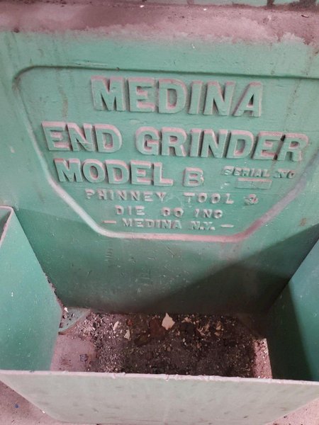 MEDINA MODEL B END GRINDER. STOCK # 1248023