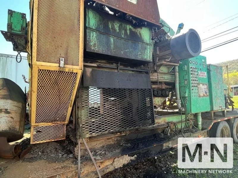 300 HP COLUMBUS MCKINNON TIRE SHREDDER MFG 1992