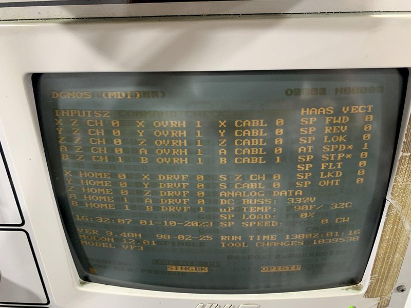 Haas VF-3 30 HP CNC Milling Machine