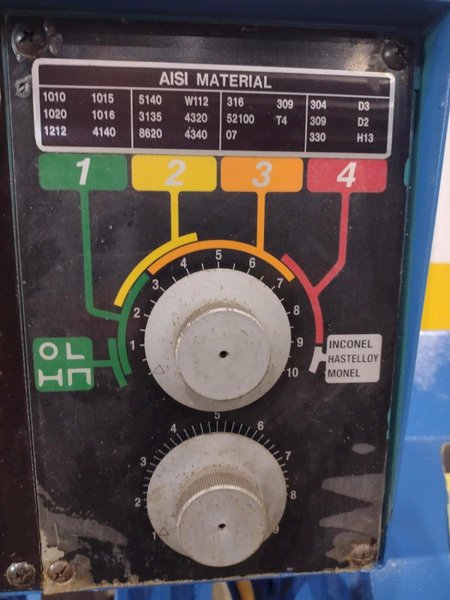 12" x 12" KALAMAZOO MODEL #KC12AX AUTOMATIC HORIZONTAL BANDSAW: STOCK #18787