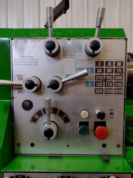 17" X 60" MICROMASTER MODEL #1760 ENGINE LATHE: STOCK #18165