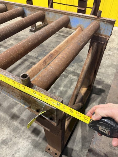 21" X 31" SCOTCHMAN SHA-3121 AUTOMATIC HORIZONTAL MITERING BANDSAW. STOCK # 0114126