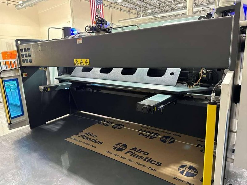.315″ x 10′ Accurl MasterCut CNC Shear, 2025 – w/ Delem Touch 360