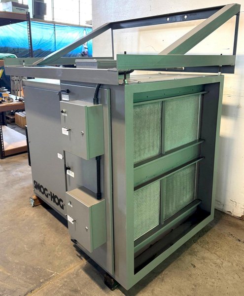 UAS/SMOG-HOG Dust/Mist Collector SG-4S-H, 4000 CFM, Electrostatic, Nice