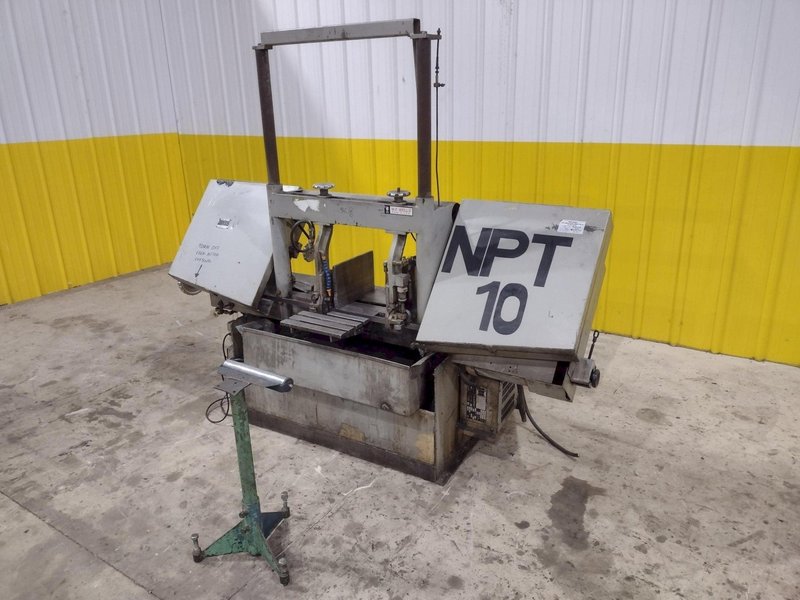 15" X 17" WF WELLS MODEL #F-15 TWIN POST HORIZONTAL BANDSAW: STOCK #22132