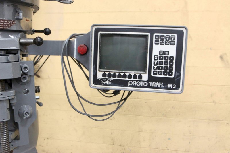 3 HP CHEVALIER VERTICAL MILL WITH CNC PROTO TRAK CONTROLS: STK 67709