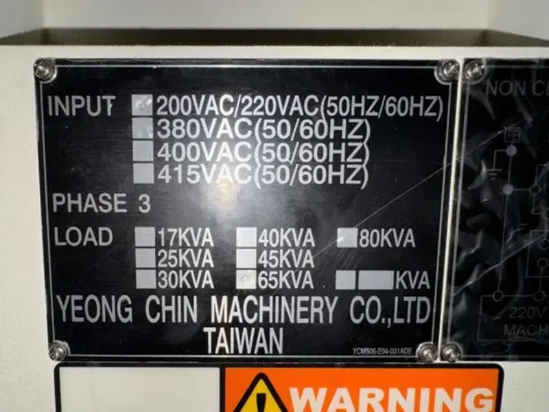 2015 YCM NXV-1680A | Machining Centers, Vertical
