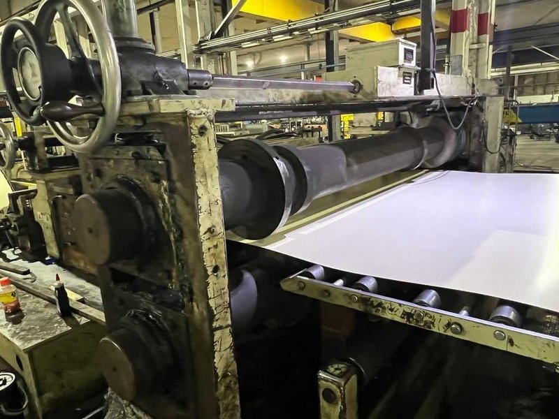 72" x 0.135" x 40,000# B &amp; K Cut To Length Line