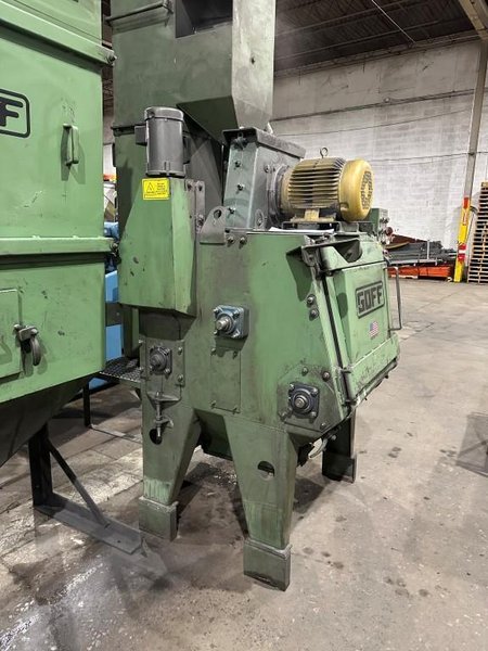 Goff Model 3BB 3 Cu Ft. Rubber Belt Tumble Type Shot Blast Machine