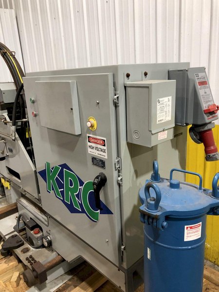 25 HP SERVO DRIVEN KRC PORTABLE CNC DRILL, TAP &amp; REAMING MACHINE WITH FANUC CONTROLS: STOCK #17445