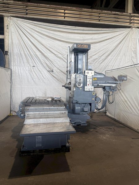 4" DEVLIEG 4K-60 SPIRAMATIC HORIZONTAL BORING MILL. STOCK # 0220126