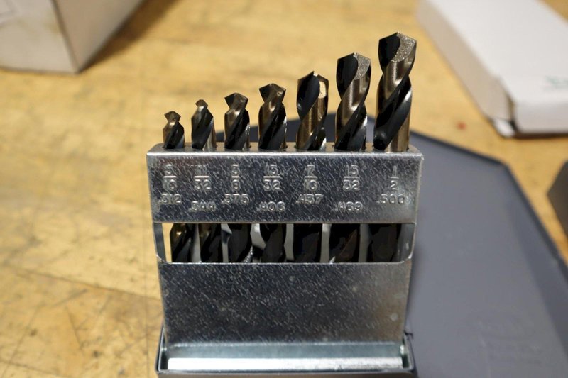 Huot 1/16-1/2" by 1/32nds Drill Indexes with Drills, (2) Sets New In Packages- Auction Item