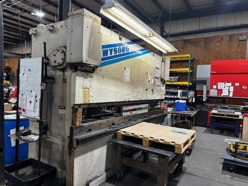 175 Ton x 12′ Wysong MTH175-144 Hydraulic Press Brake, 1999