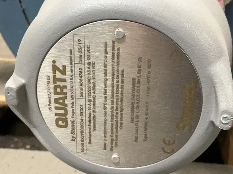 QUARTZ 3-WAY ECCENTRIC PLUG VALVE   -  QX2VB02SDA-DWC01