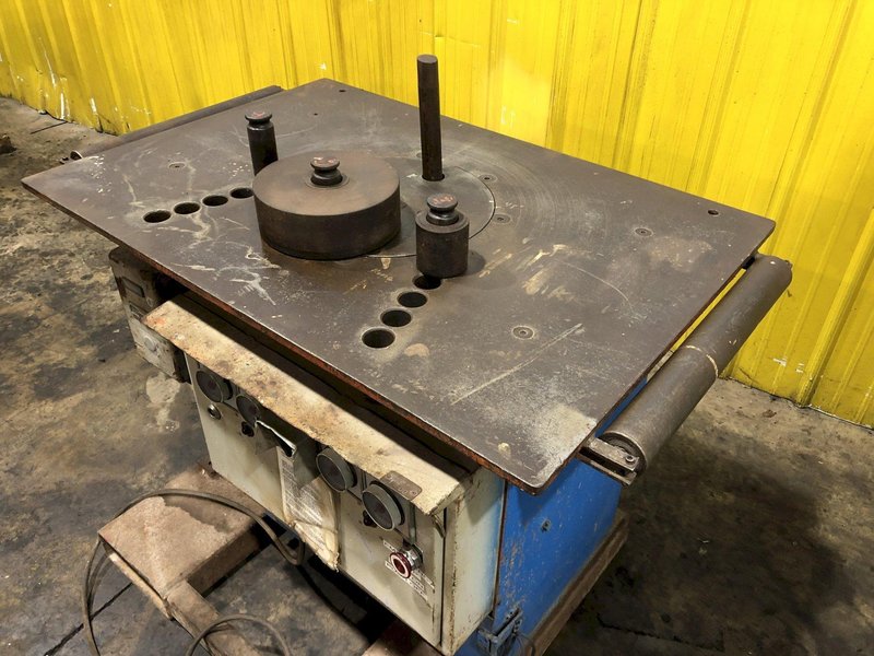 1-1/8&quot; GENSCO MODEL #MULTILEC ROTARY HYDRAULIC REBAR BENDER: STOCK #19070
