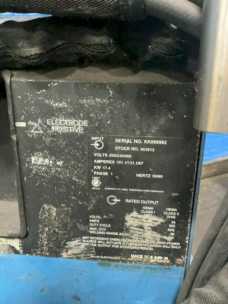 MILLER 300 A WELDER   -  SYNCROWAVE 350LX