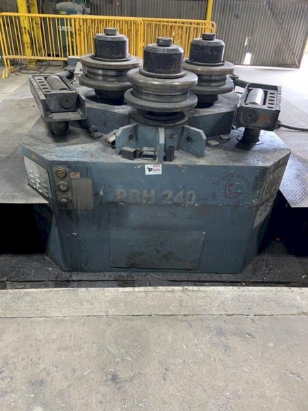 6" X 6" X 3/4" DURMA MODEL #PBH240 HYDRAULIC ANGLE BENDING ROLL, NEW 2009: STOCK #16892