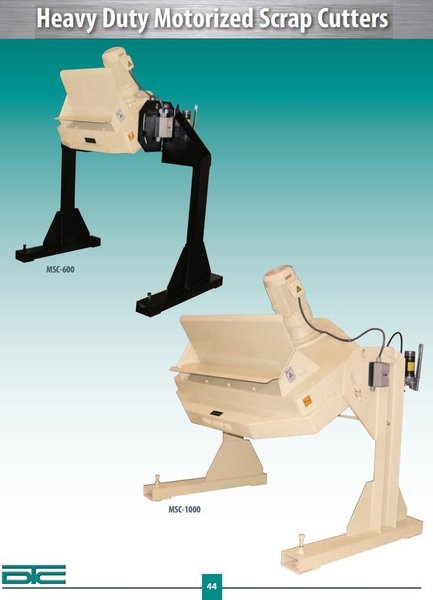 15" X .144" MSC (DURANT) MODEL #MSC-2-ST HOOP SCRAP CUTTER SHEAR, NEW 2009: YOBRO #25095