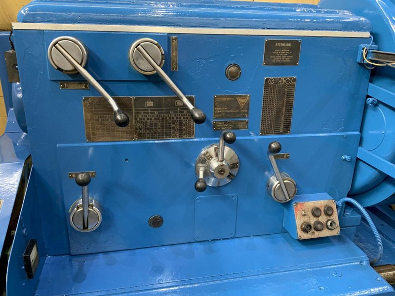 40" X 50" RYAZAN GAP BED ENGINE LATHE: STOCK #80596