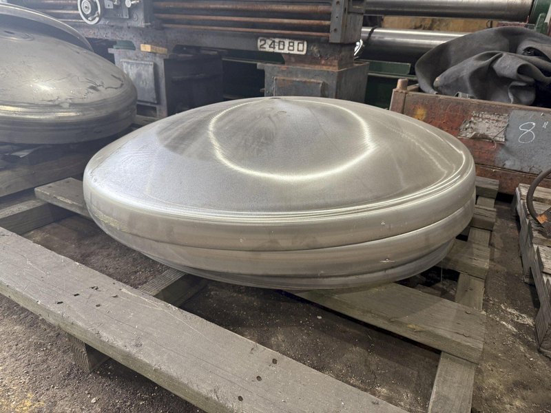 STAINLESS STEEL FLANGED TANK HEADS: STOCK #23191