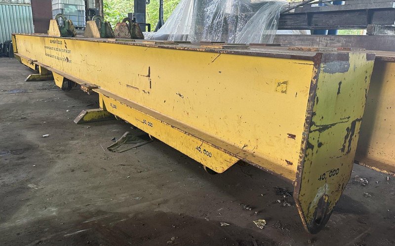50,000 LB. X 30' CAPITAL STEEL HEAVY DUTY SPREADER BAR / LIFTING BEAM: STOCK #19486